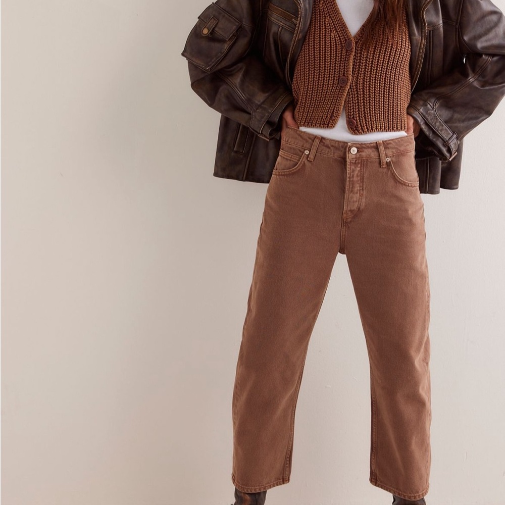 Free People Deep Trance Boyfriend Jeans